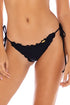 Luli Fama Cosita Buena Wavy Ruched Back Tie Side Bottom